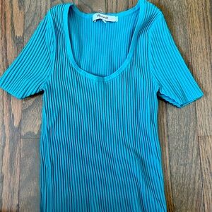 Madewell tight ribbed short sleeve